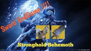 The return of Stronghold Behemoth --32 Under Light Master Lost Sector Gameplay and Build