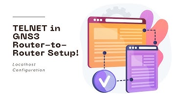 Configure Telnet Between Two Routers in GNS3