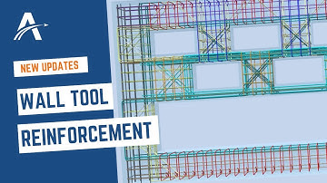 ALLTO Wall PythonParts Version 4.1 - Automatic detect, bend rebar and avoid clashing