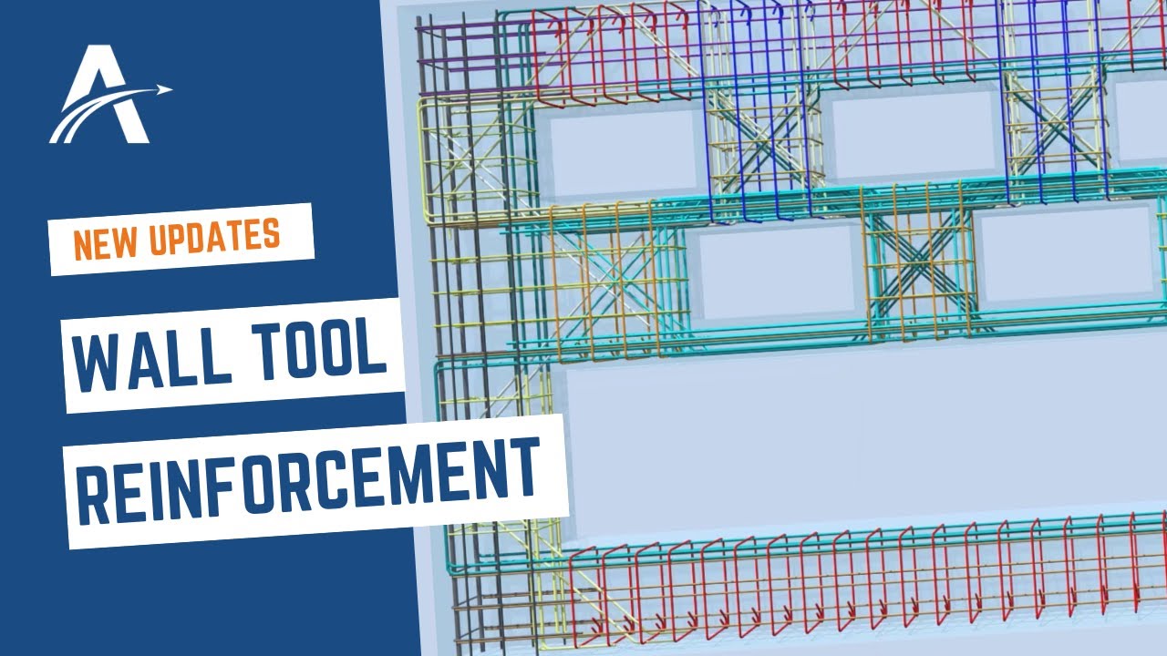 ALLTO Wall PythonParts Version 4.1 - Automatic detect, bend rebar and ...