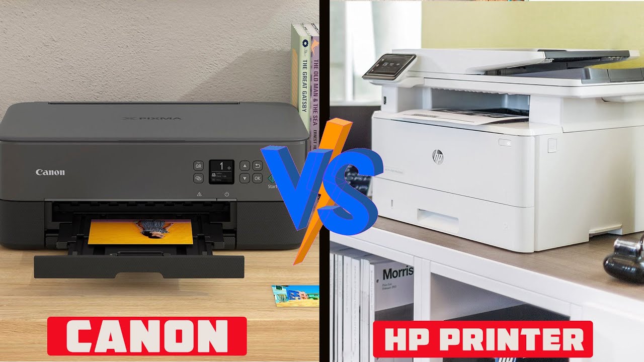 Canon vs HP Printer YouTube