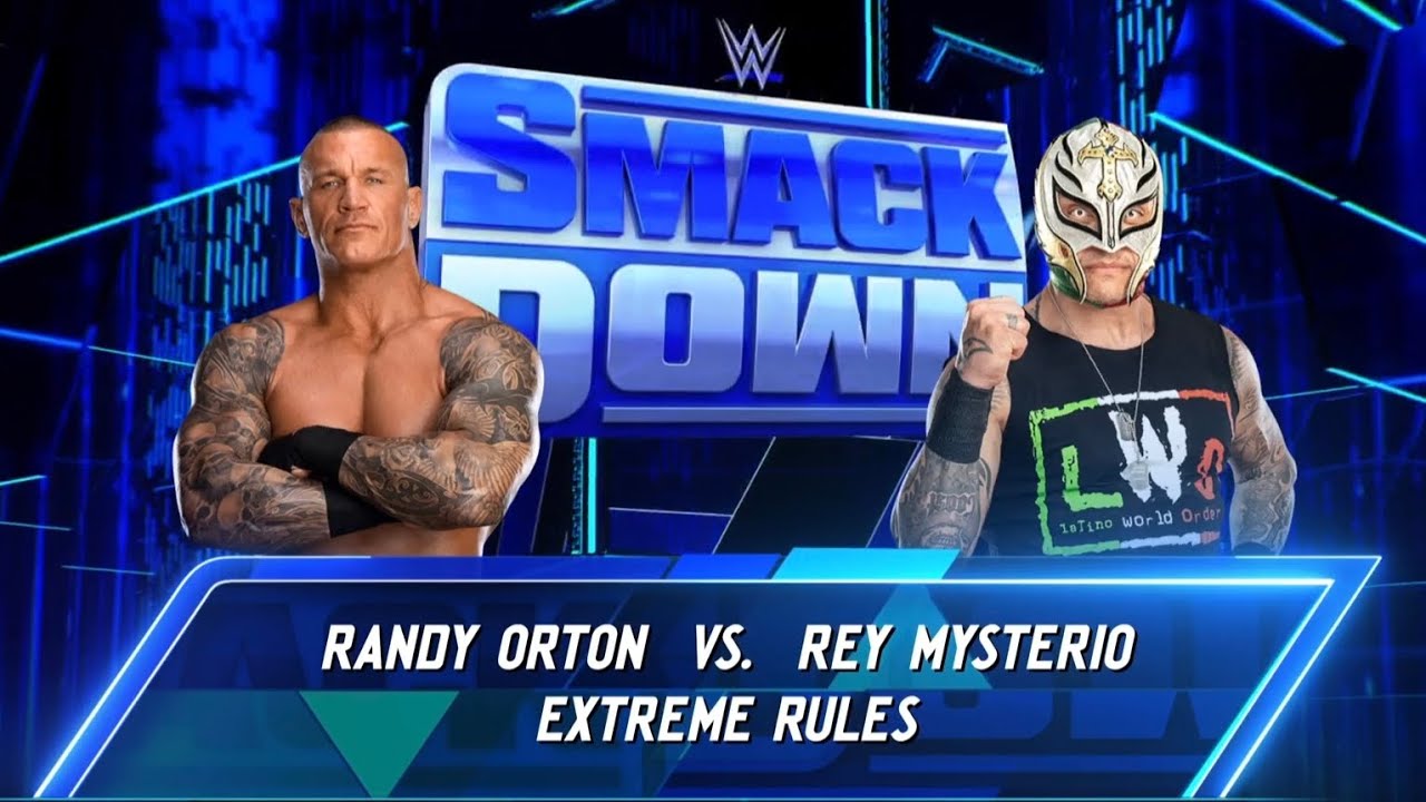 RANDY ORTON RKO VS REY MYSTERIO | SMACKDOWN LIVE | W2K24 | PS5