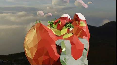 "Flight" - Low Poly Island 2.5d Storyboard Animation