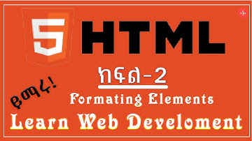 HTML Course || Part -2 || Formatin Elemnts   || web development Course Series  #html #webdeveloper