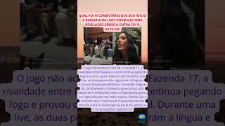 TRETA SEM FIM! RAYANE E CAROL TROCAM FARPAS PESADAS EM LIVE PÓS-FAZENDA! 💣🐂