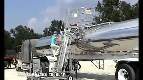 TC8 Carbis Freestanding Mobile Platform Ladder