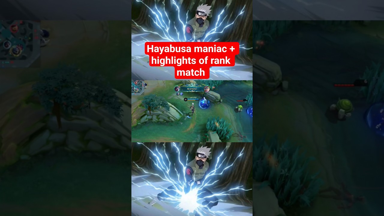 Mobile Legends Hayabusa maniac + highlights of rank match 