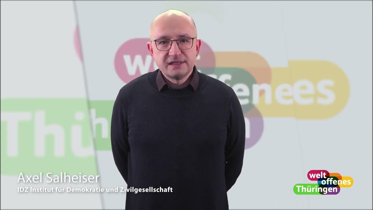 Axel Salheiser, IDZ Institut für Demokratie und Zivilgesellschaft YouTube