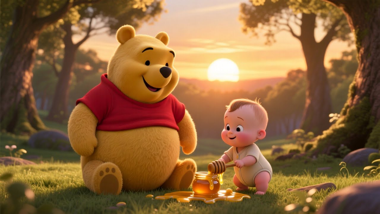 Winnie Pooh Honey 🍯🐻 Fun Kids Song | Playtime & Learning Adventure