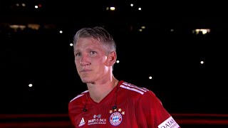 Bastian Schweinsteiger Emotional FAREWELL - Bayern vs Chicago 2018 HD 1080i