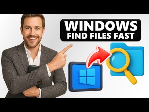 How to FIND FILES on WINDOWS 11 in SECONDS