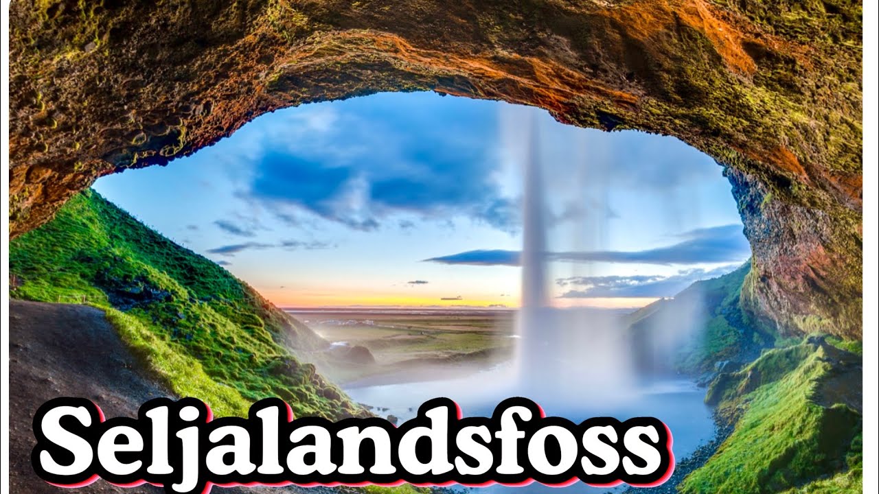 SELJALANDSFOSS THE STUNNING WATEEFALL IN ICELAND.