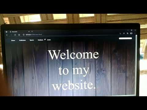 HTML CSS besic website