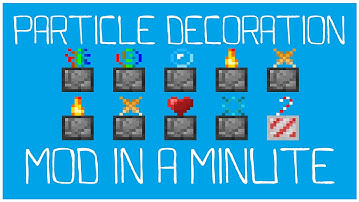 Mod in a Minute: Particle Decoration (Minecraft)