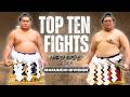 Top 10 Bouts Of Day 8 HARU BASHO 2026 Makuuchi Division