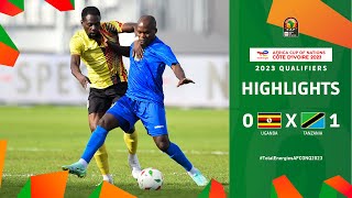 Uganda 🆚 Tanzania | Highlights - #TotalEnergiesAFCONQ2023 - MD3 Group F