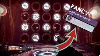 How To Easily Get The Numbers Of Power Raid Emblem Destiny 2 Forsaken