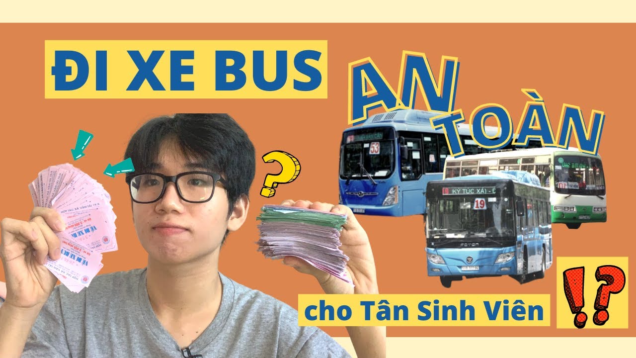 Đi XE BUÝT sao cho AN TOÀN? | Hướng dẫn đi xe bus tại TP.HCM cho TÂN SINH VIÊN | Tiên làm Sinh Viên