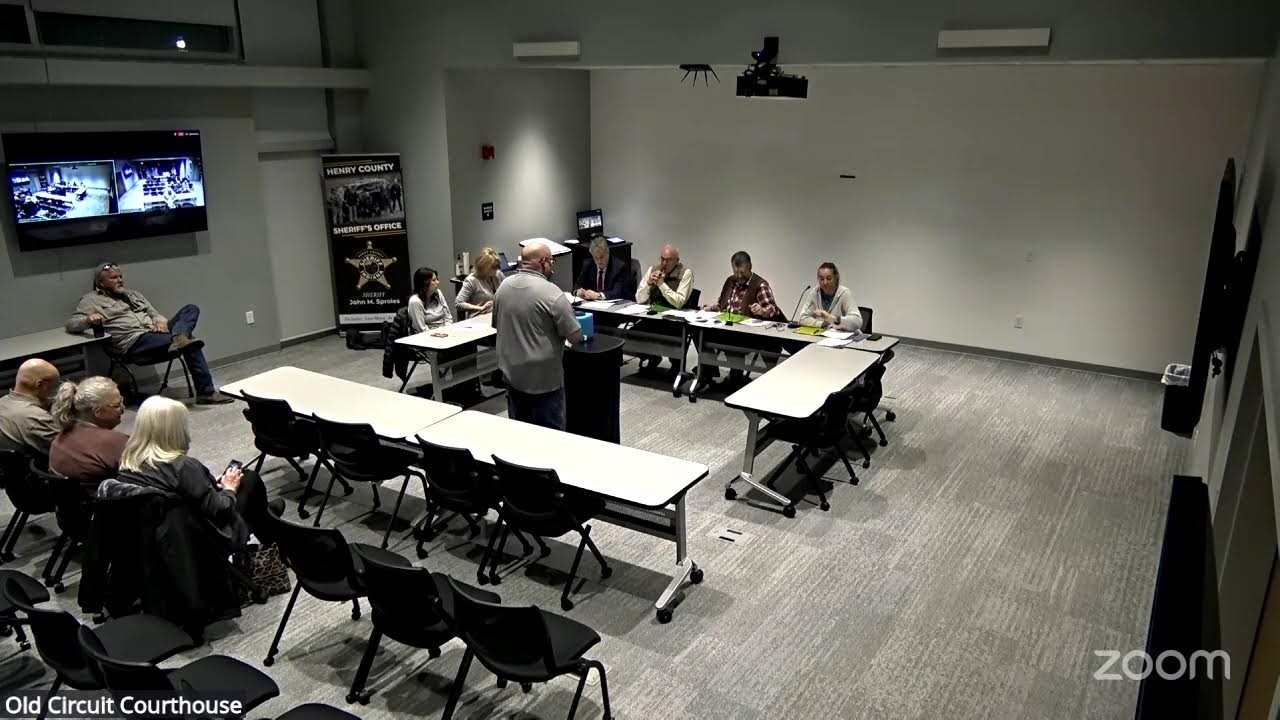Henry County's Commissioner's Regular Meeting - 02/25/2026