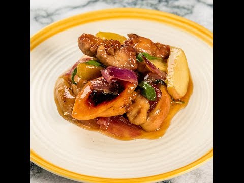 Honey-Glazed Chicken and Apple Stew