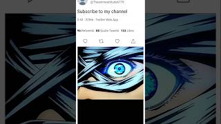 anime dj  Satoru Gojo atittude jujutsu Kaisen