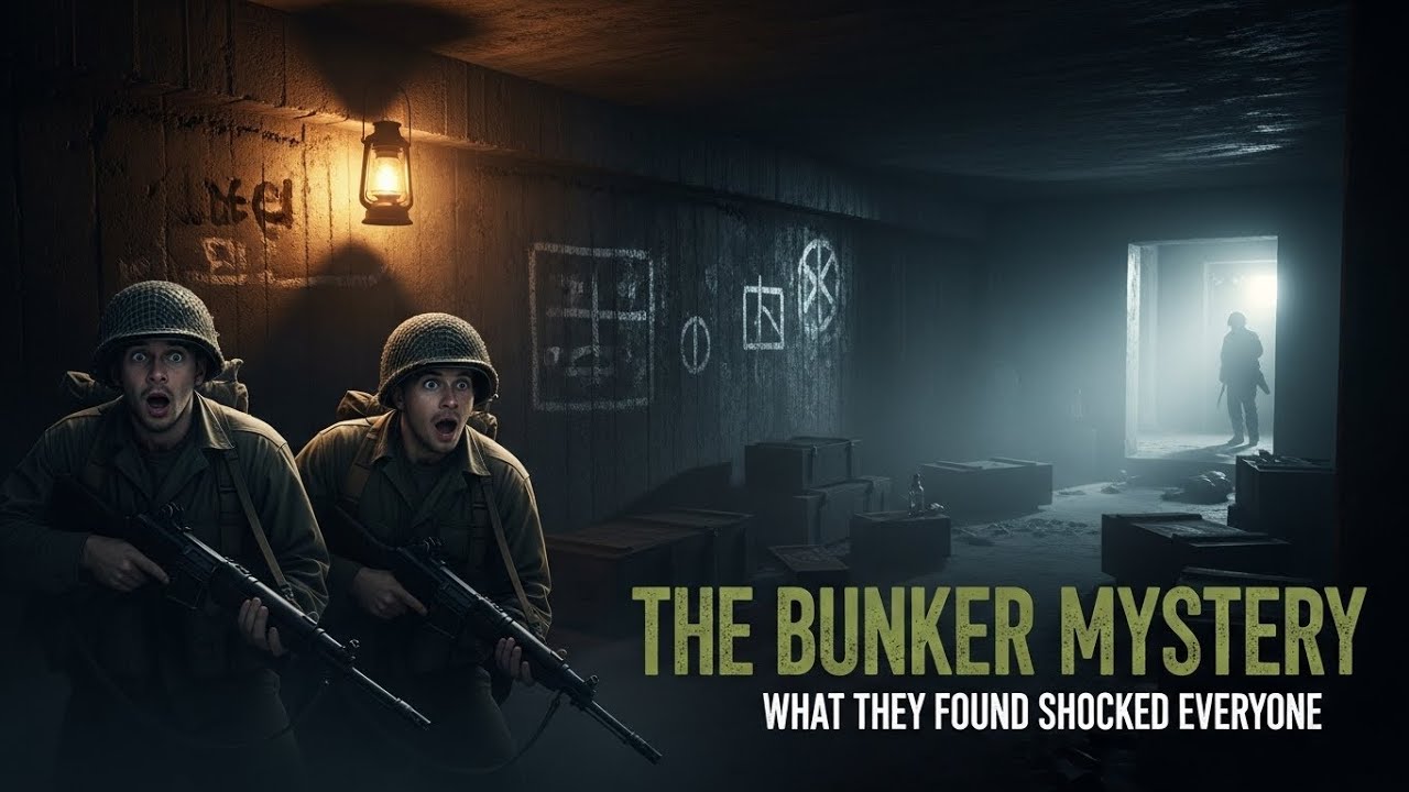 День, когда американская пехота обнаружила в немецком бункере нечто, что никто не мог объяснить #...