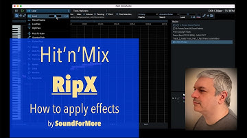 Hit’n’Mix RipX - Tutorial Part 4: How to apply effects like Harmony to your track