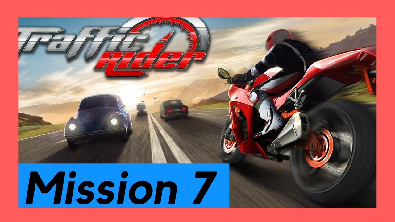 Fahre 2 Kilometer in 50 Sekunden!   Traffic rider Mission 7