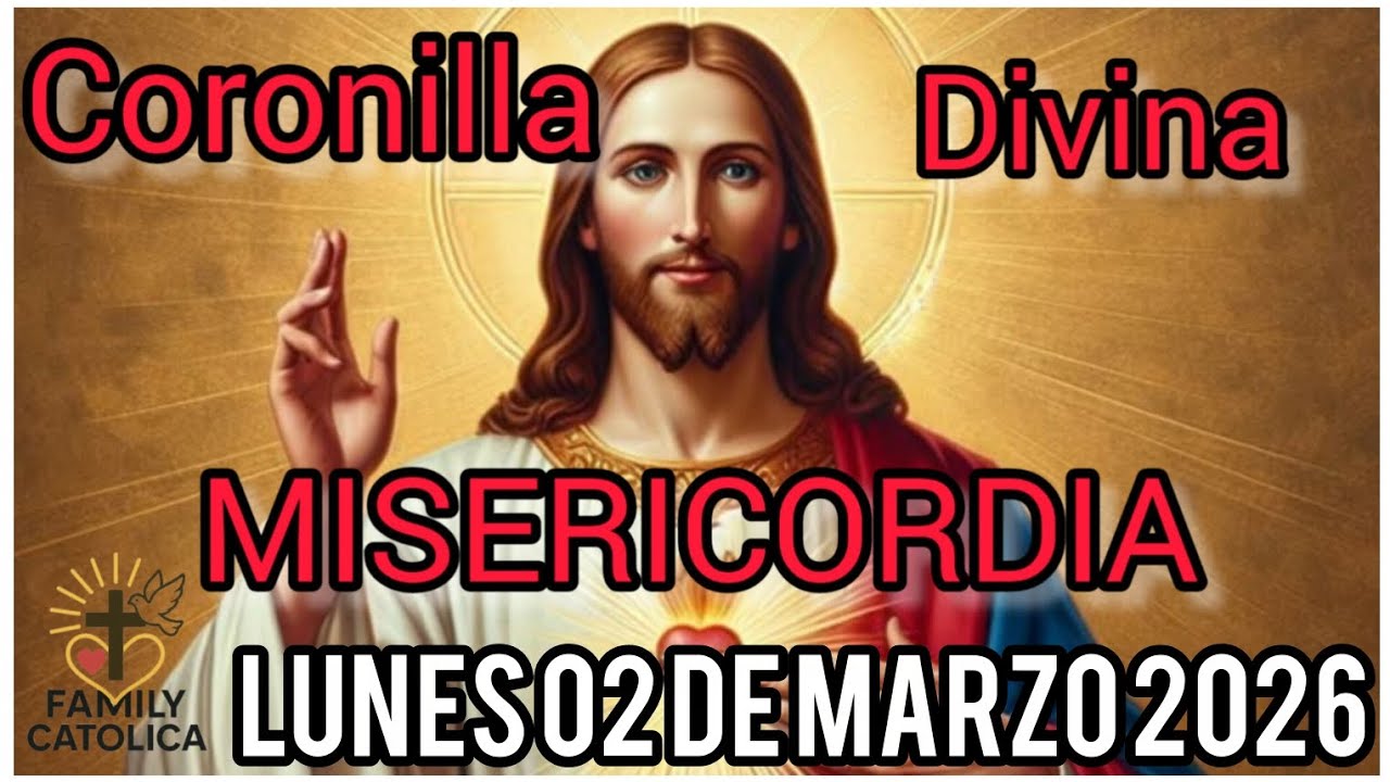 Divina 😇 Misericordia ♥️ de Hoy Lun 02/03/2026 (Familycatolica)#Divina😇#Misericordia ♥️#enticonfio 🙏