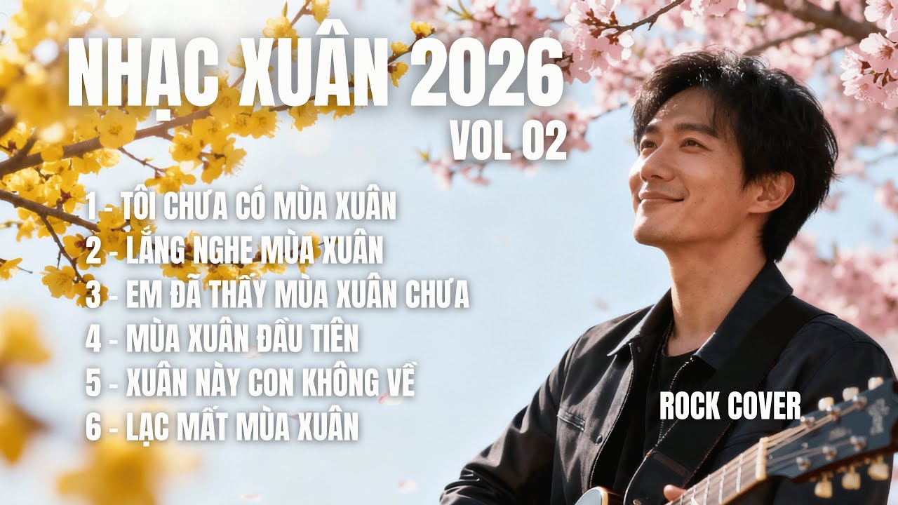 NHẠC XUÂN XƯA - VOL 02 | Rock Ballad | Rock Cover AI | SING SONG ROCK COVER