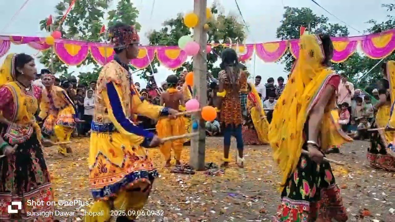 पांचपुला गरबा मंडल दक्षिण  JMD GROUP JHOPALI 2025