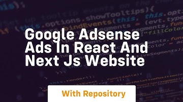Google adsense ads in react and next js website