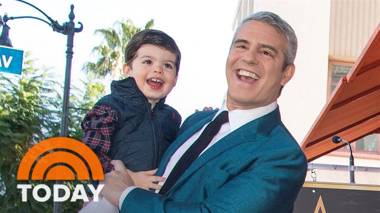 Andy Cohen's son's 'calculations' say he won't be a good boy today