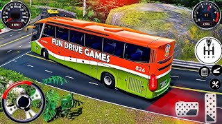 Offroad Bus Drive Simulator 3D - Real City extreme bus driving 2024 - Android GamePlay screenshot 4