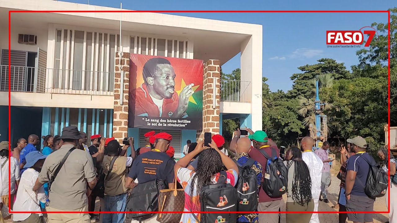 Burkina Faso : Près de 700 Afro-descendants visitent le Mémorial Thomas Sankara