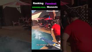 Ranking the Funniest Swimming Pool Moments 😂💦 | Hilarious Fails &amp; Viral Clips #shorts