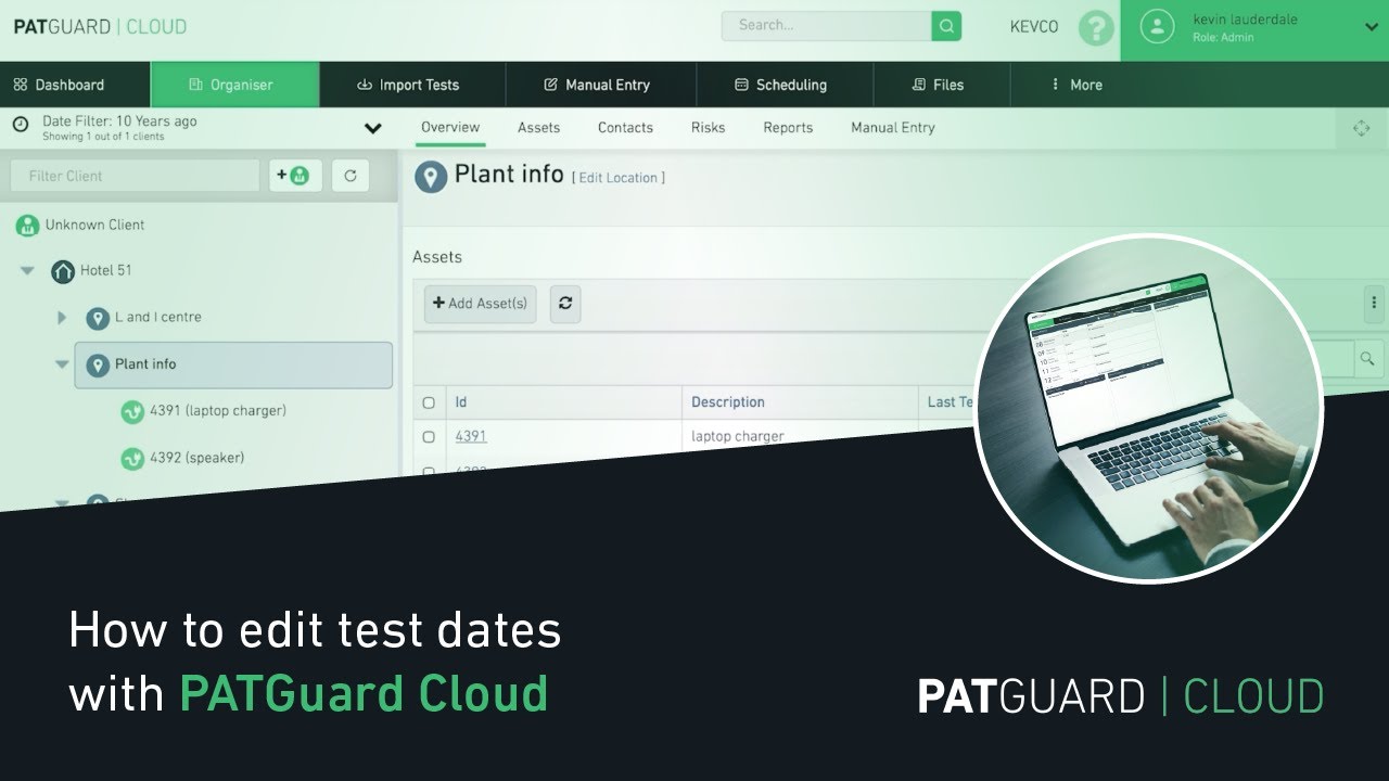 Patguard How to edit test dates in PATGuard Cloud - YouTube