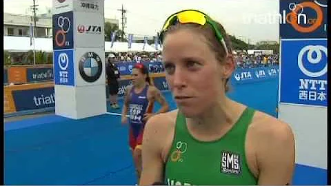 Aileen Morrison (IRL) is 2nd at Triathlon World Cu...