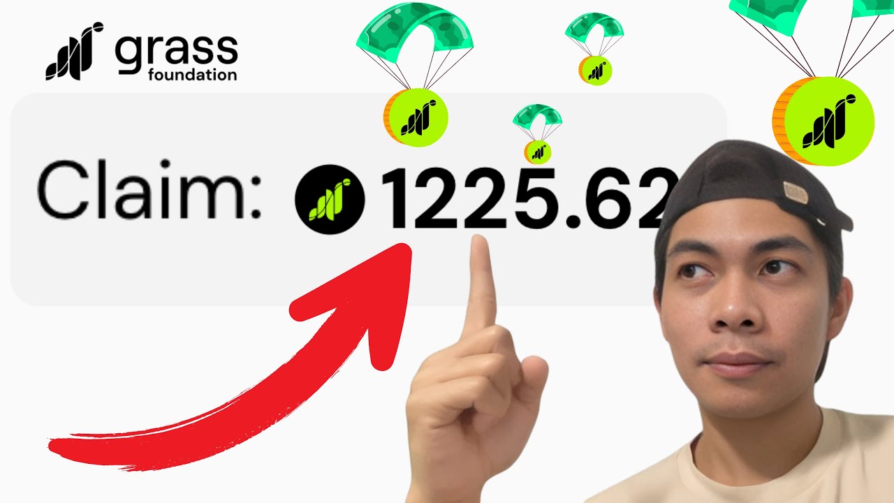 CLAIM $1225.62 GRASS AIRDROP - FREE CRYPTO FOR BEGINNERS
