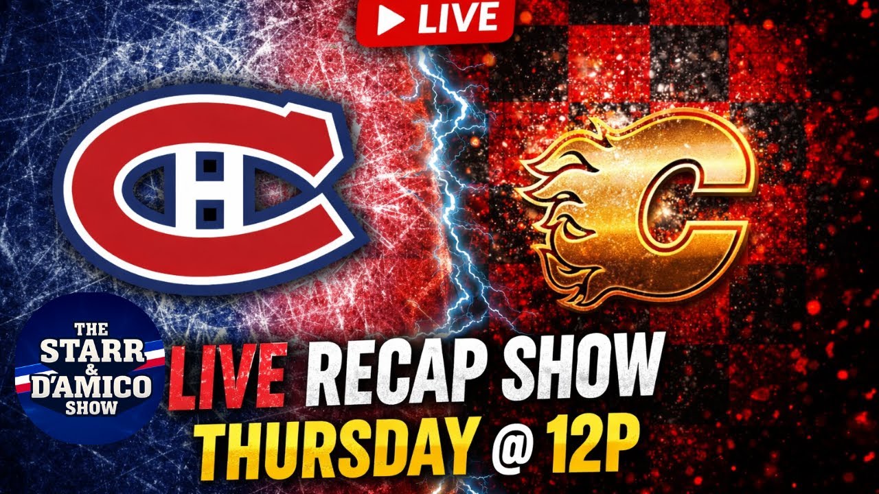 HABS RETURN HOME! Canadiens vs Flames LIVE Recap | Atlantic Race Heats Up