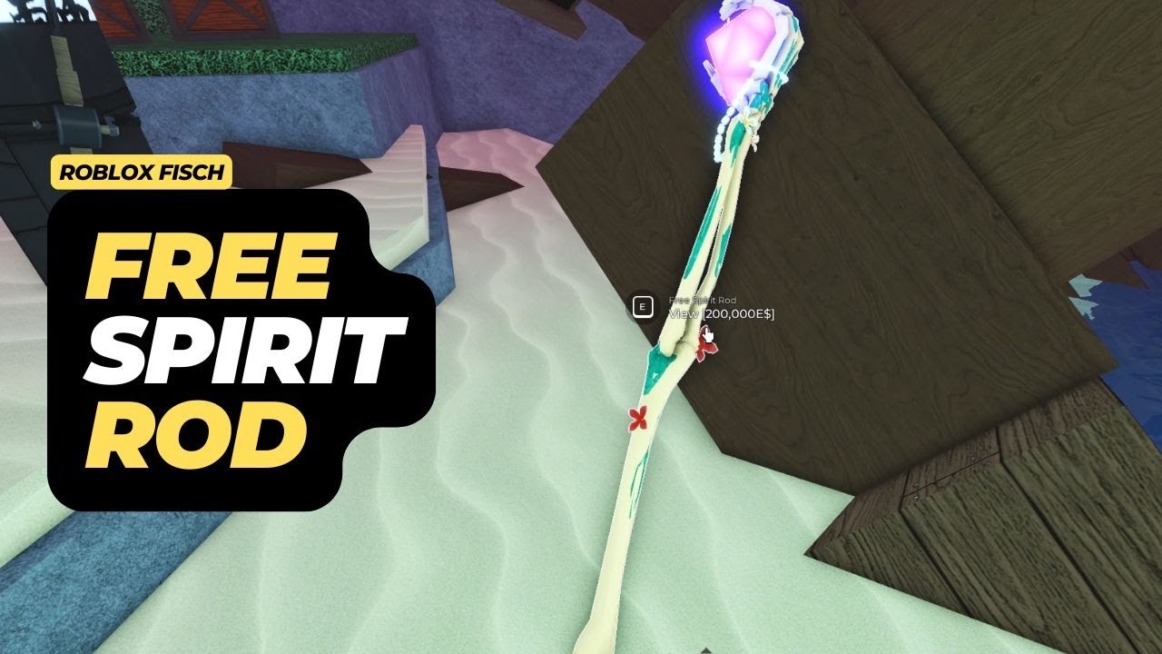 How to Get Free Spirit Rod in Roblox Fisch - YouTube