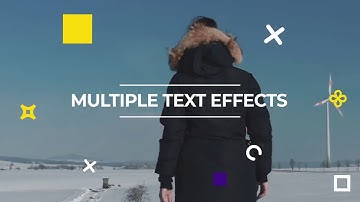 Dynamic modern looking Intro & outro logo animation