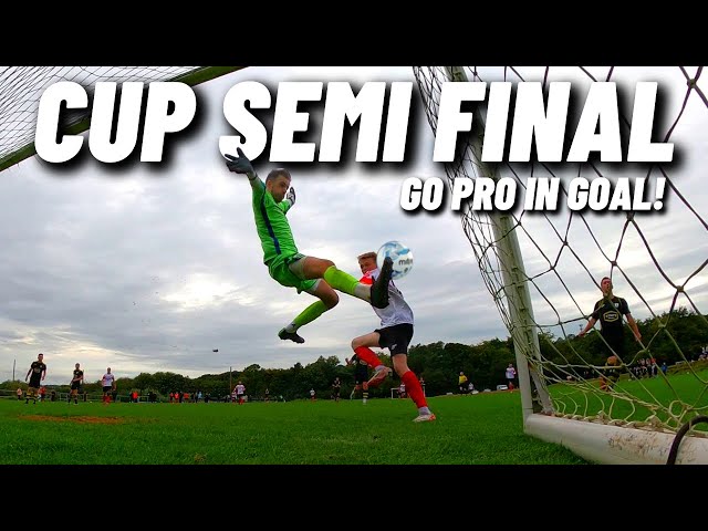 Goalkeeper POV in a MUST WIN cup semi final.. class=