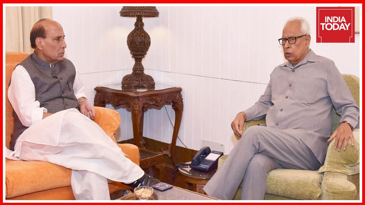 Rajnath Singh To Meet J&K Governor