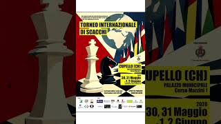 Vivi la sfida! Torneo Internazionale di Scacchi a Cupello CH 30/5-2/6. Iscriviti ora! Vi aspetto😉