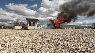 How Mitigation Saves Homes | Through the Lens – Side-by-Side Wildfire Demo