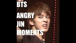 BTS Angry Jin Moments