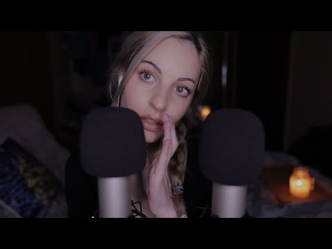 ASMR| Covering your Eyes + Inaudible whispers + Whisper Ramble
