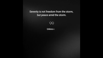 Finding Peace Within the Storm: A Journey to Serenity