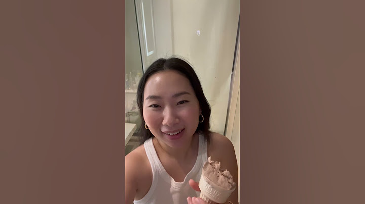 Eating her ice cream, then getting arrested by an undercover cop